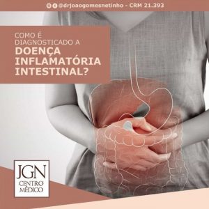 Como é diagnosticado a doença inflamatória intestinal?