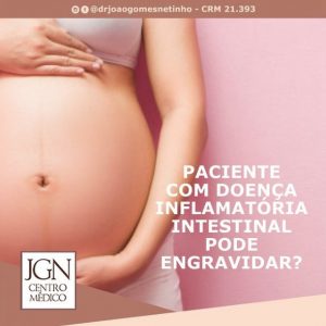 Paciente com Doença Inflamatória Intestinal pode engravidar?